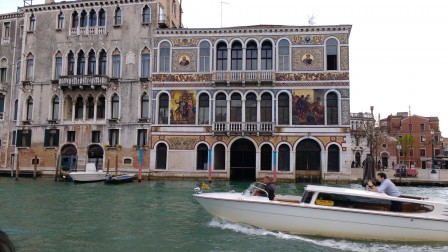 Venise les palais depuis le grand canal